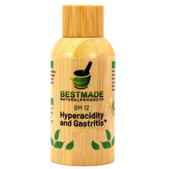 Bestmade BM12 bottle with dropper for gentle digestive support.