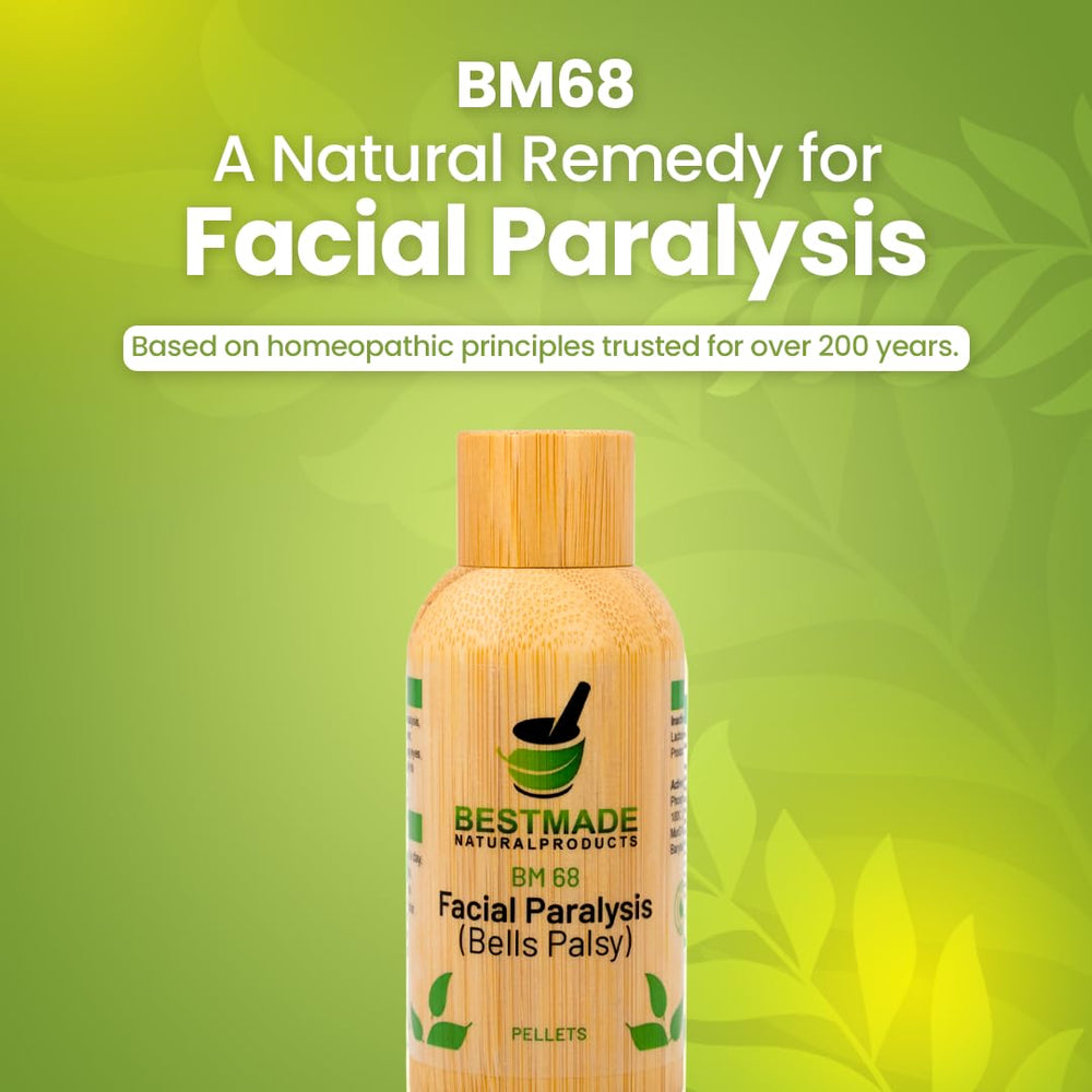 Bestmade BM68 pellets close-up, tiny capsules for on-demand relief and at-home use.