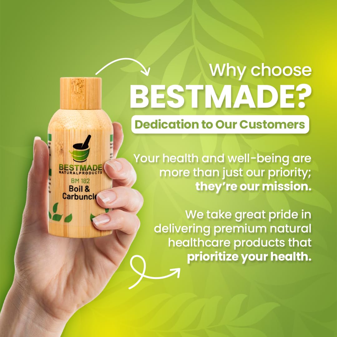 Bestmade BM182 dosage illustration shows easy, on-the-go use.