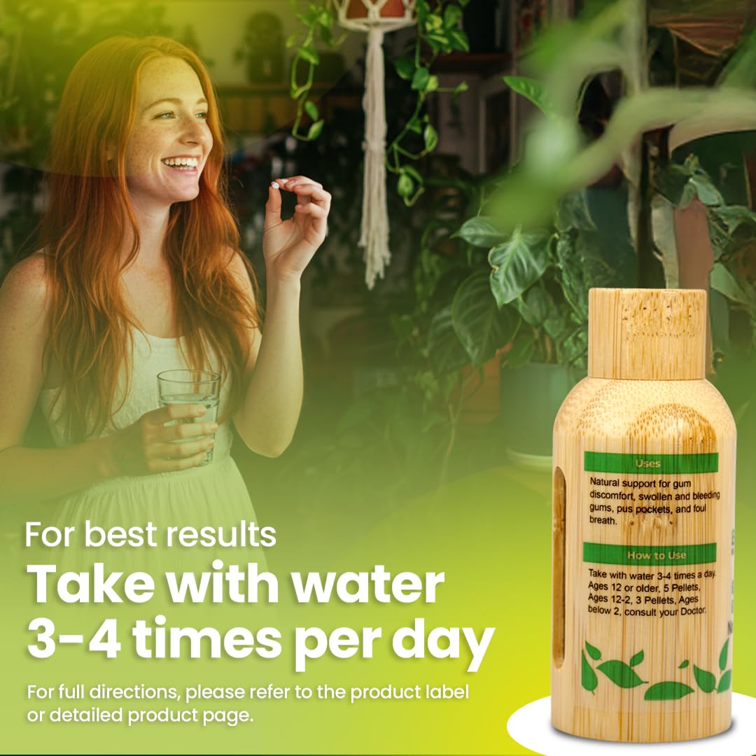 Bestmade Gingivitis Remedy dosage scoop illustrating easy daily administration.
