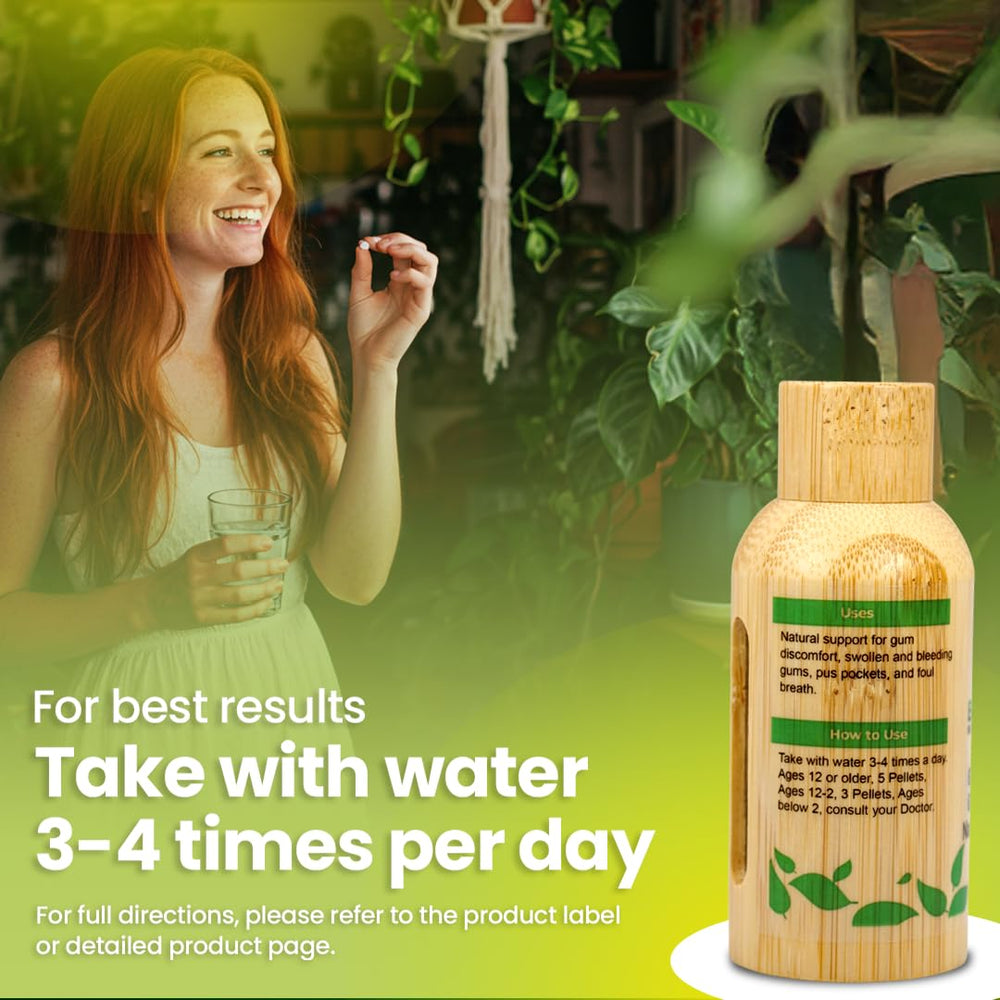 Bestmade Gingivitis Remedy dosage scoop illustrating easy daily administration.