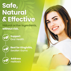 Bestmade Gingivitis Remedy ingredients visible supporting minerals for healthier mouth.
