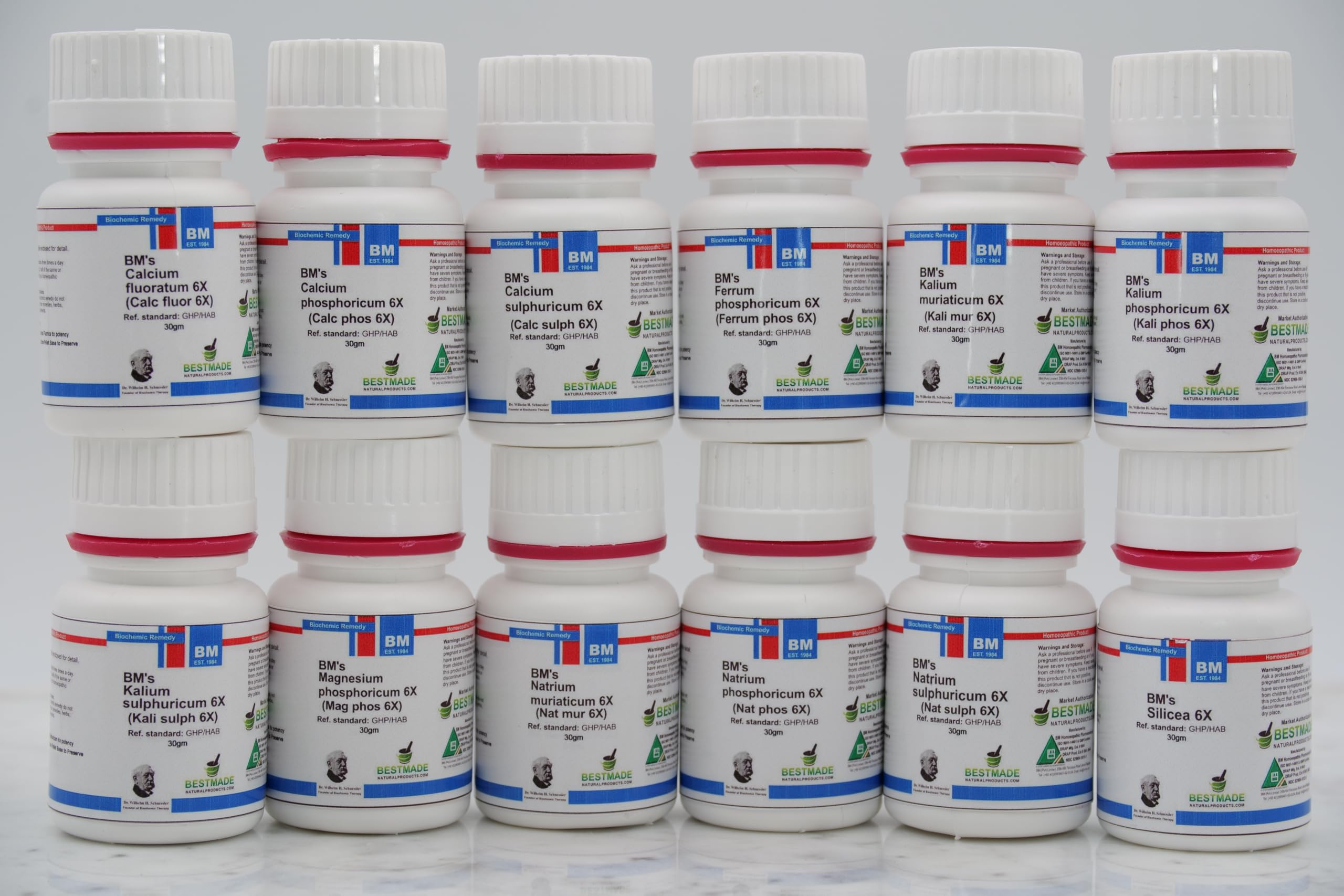 Natural ingredients in Bestmade tissue salts suggest a simple routine