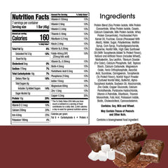 BestMed Dark Chocolate S'mores bar nutrition panel visible for carb-conscious snacking.
