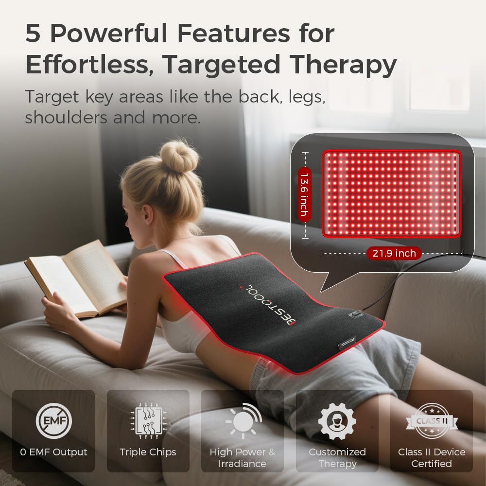 BestQool portable therapy belt designed for on-the-go use.