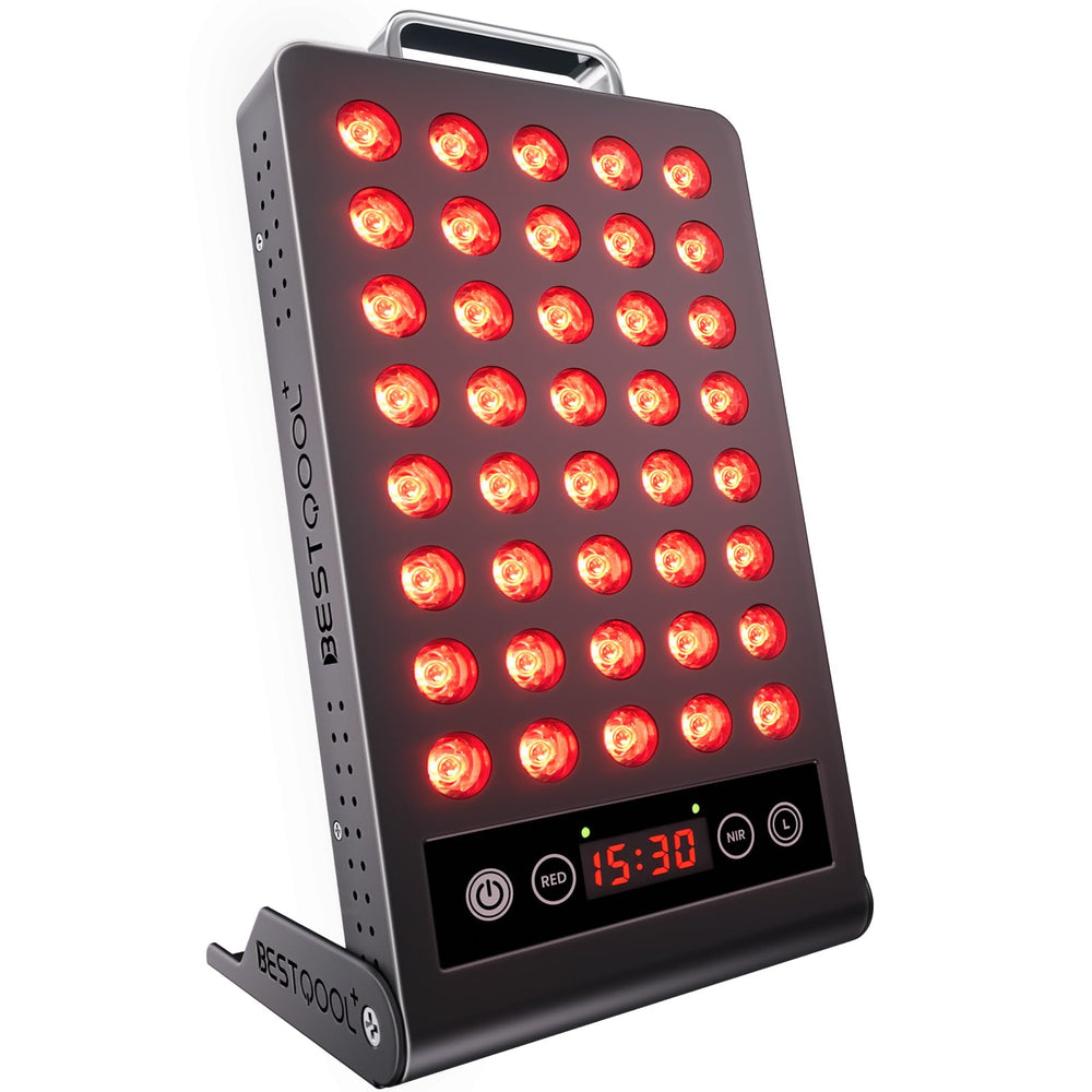 BestQool red light panel front view for convenient home therapy sessions
