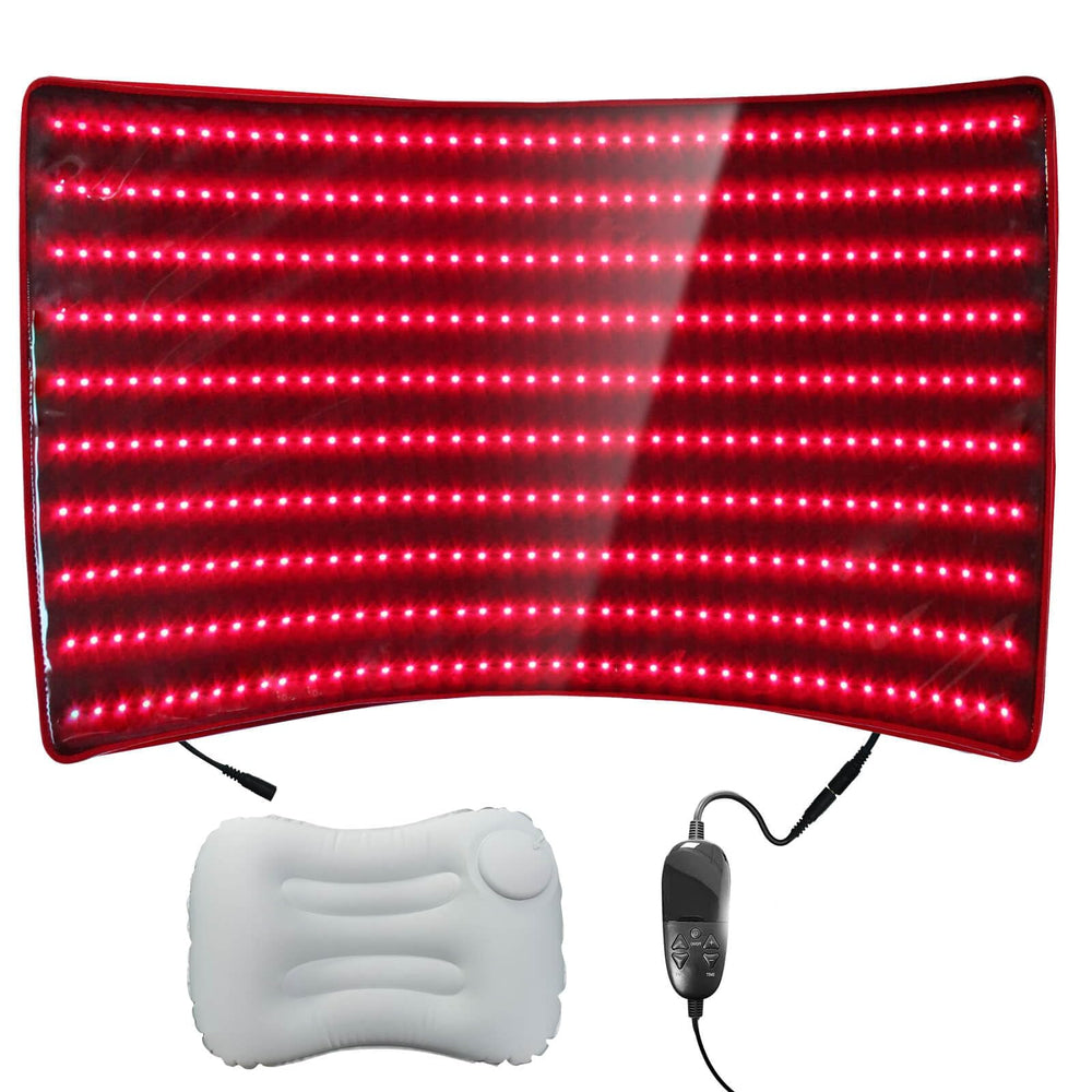 BestQool Red Light Therapy Mat setup for home use and easy unrolling