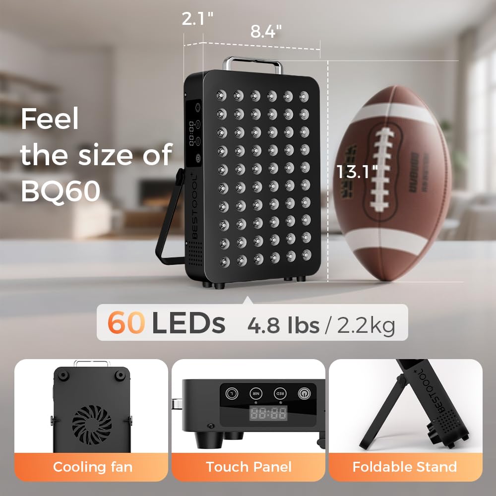 BestQool wall-mount kit included for flexible placement.