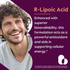 BESTVITE R-Lipoic Acid capsules close-up for everyday energy metabolism