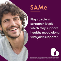 BESTVITE SAM-e 200mg-ingredients-label indicates vegan, gluten-free, non-GMO formula