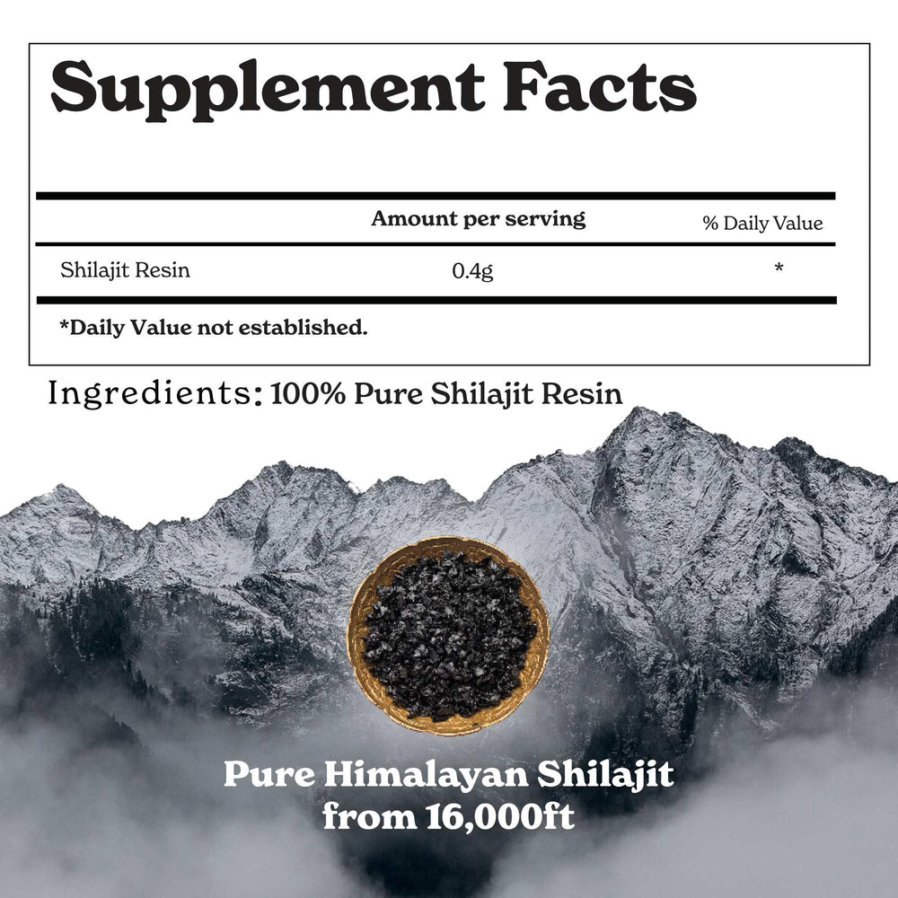 Better Alt Pure Himalayan Shilajit Resin – High Potency Gold Grade, 75 ...