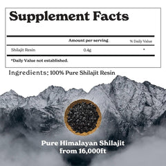 Better Alt Shilajit resin closeup raw emphasizes authentic Himalayan source