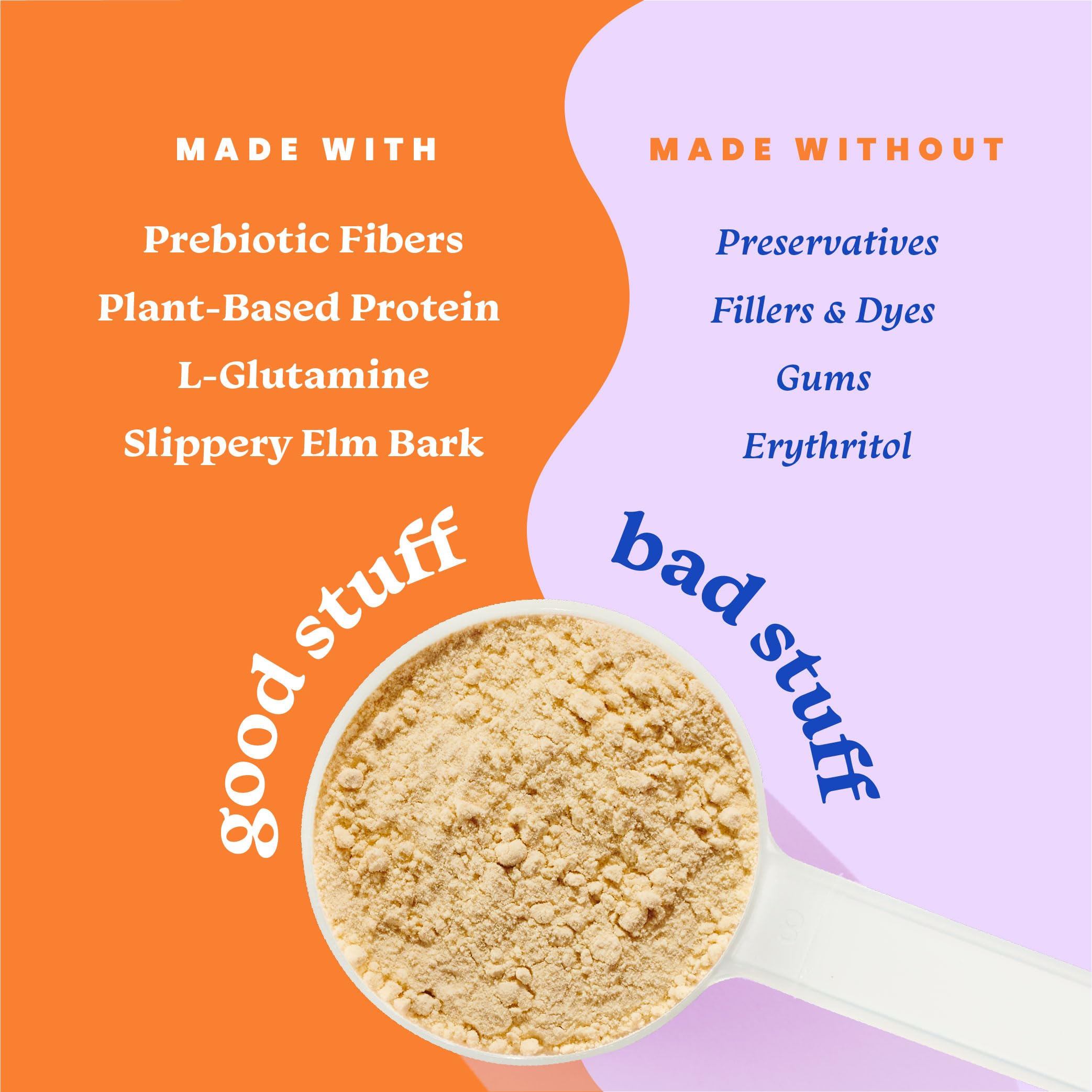 Better Blends gluten-free and dairy-free badge on packaging.