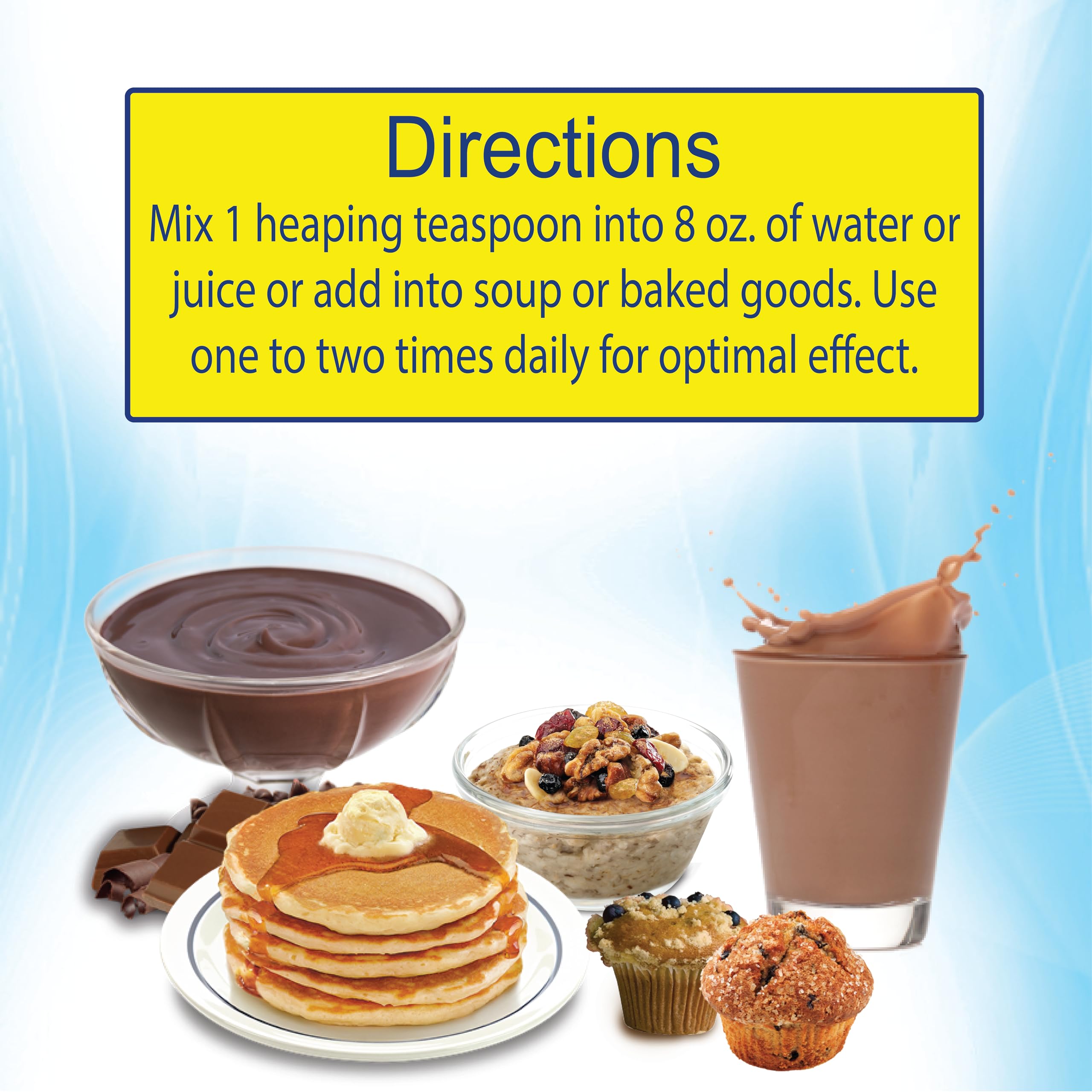 Better Bowls Fiber Powder in coffee to blend a fiber boost seamlessly.