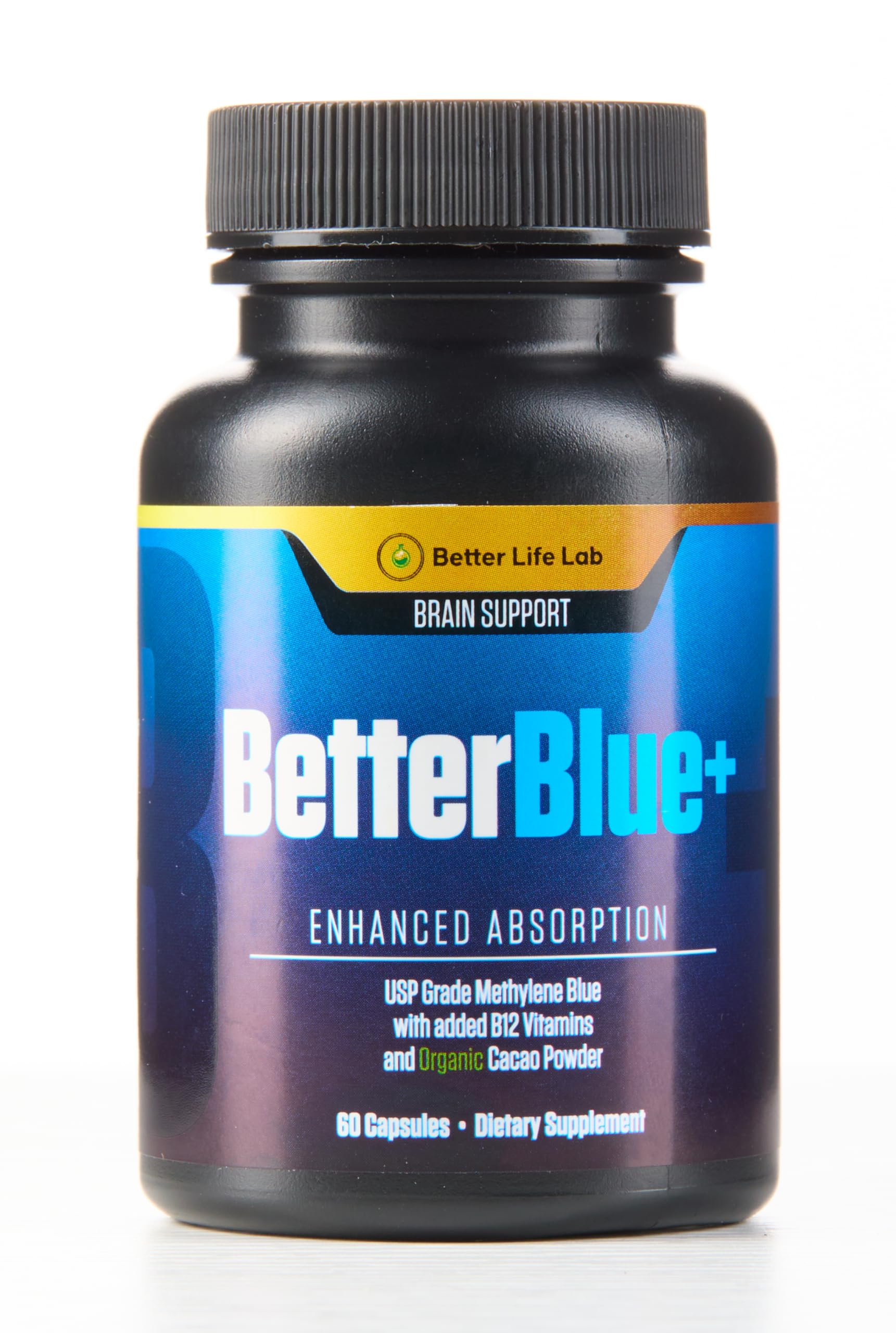 BETTER LIFE LAB Methylene Blue Capsules – Pharmaceutical-Grade 60ct fo ...