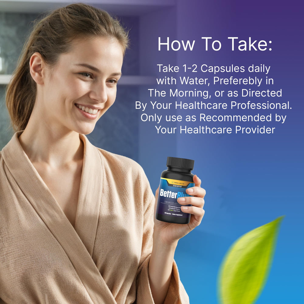 BETTER LIFE LAB Methylene Blue Capsules – Pharmaceutical-Grade 60ct fo ...