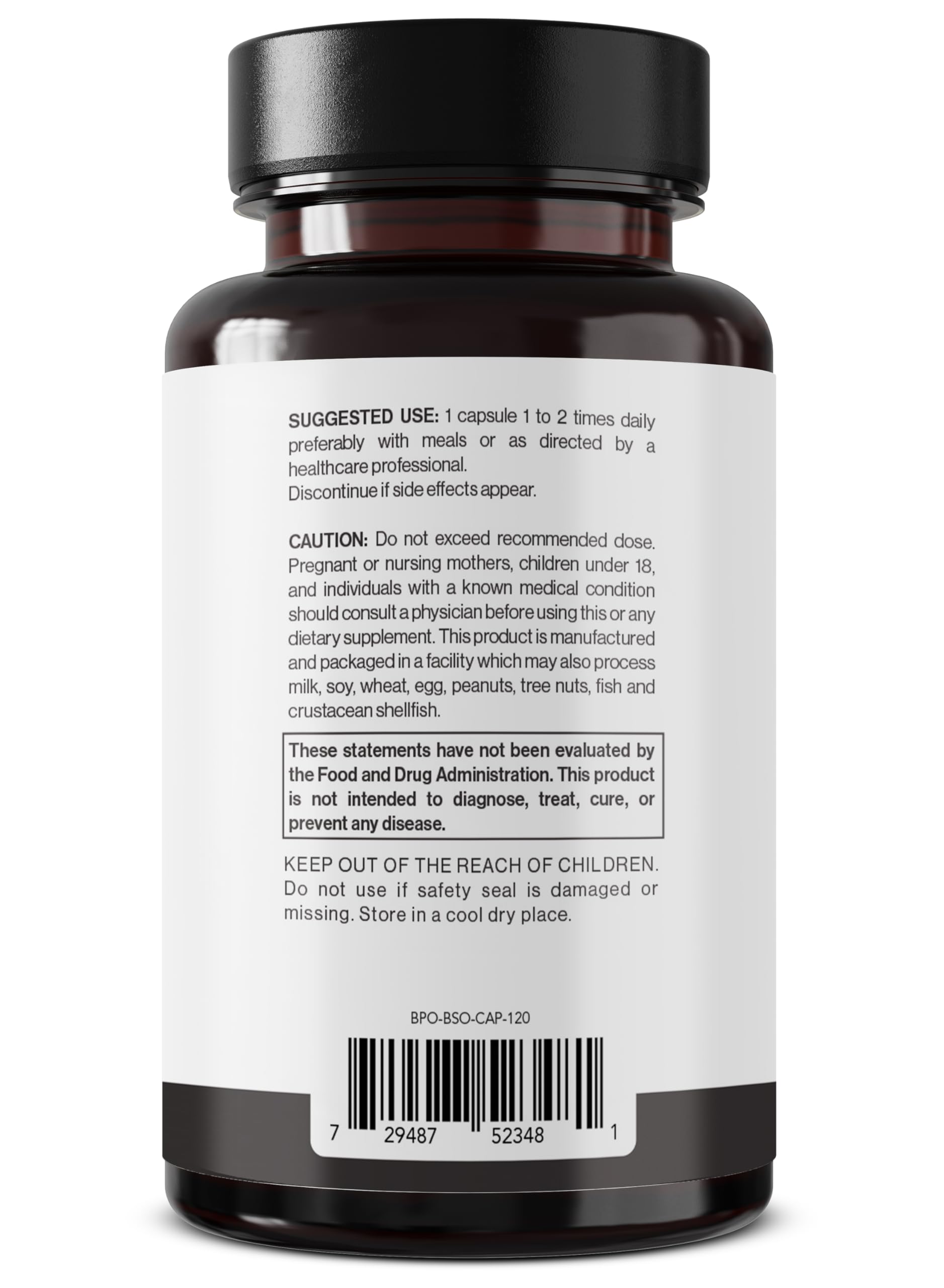 BETTER PLACE ORGANICS Nigella Sativa capsules in hand for skin and hair routine.