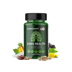 BetterHealth Lung Health Daily bottle front view for convenient daily support