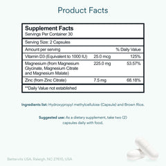 Bettervits capsules closeup shows smooth, easily tolerated formulation.