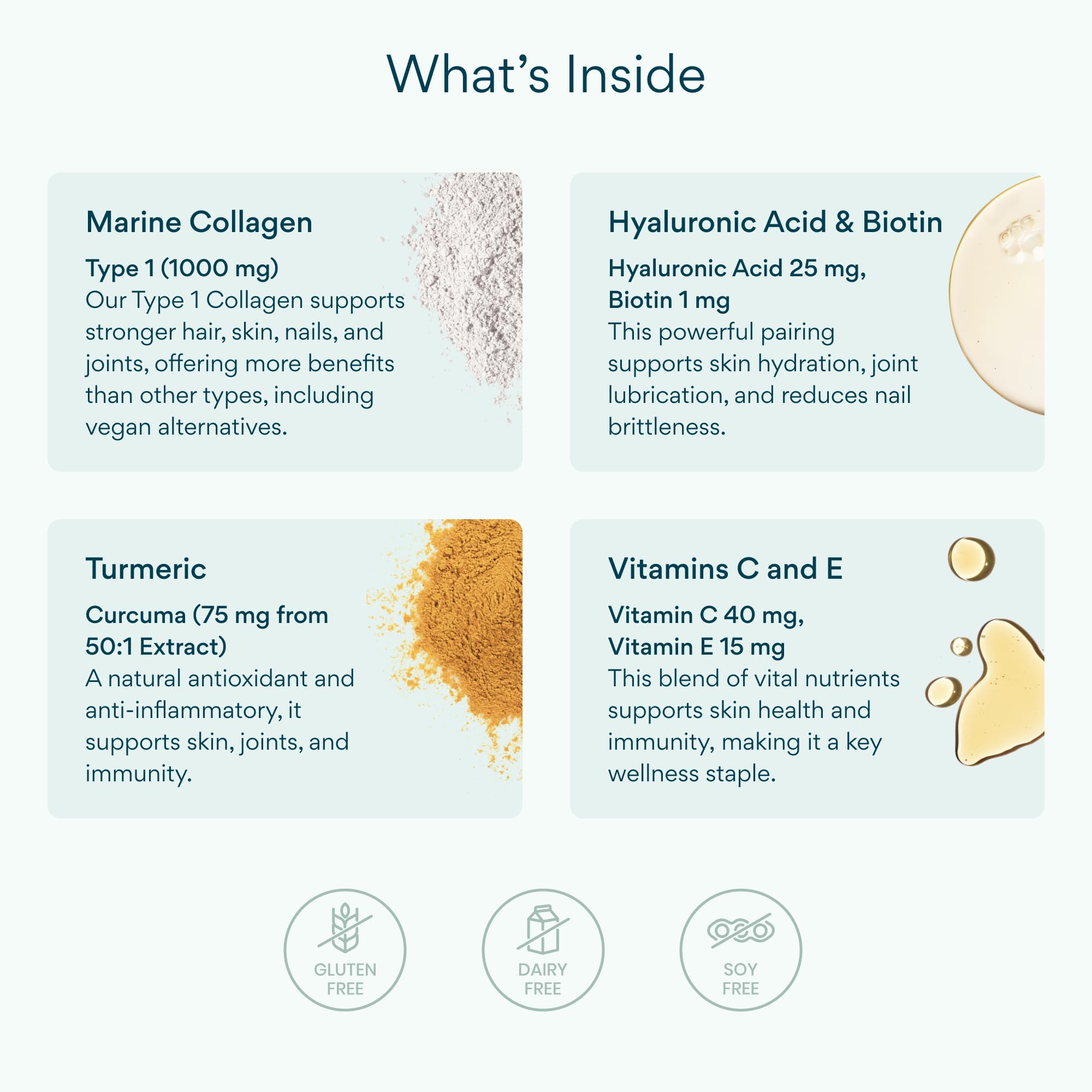 Bettervits Collagen Peptides Complex USA badge on packaging.