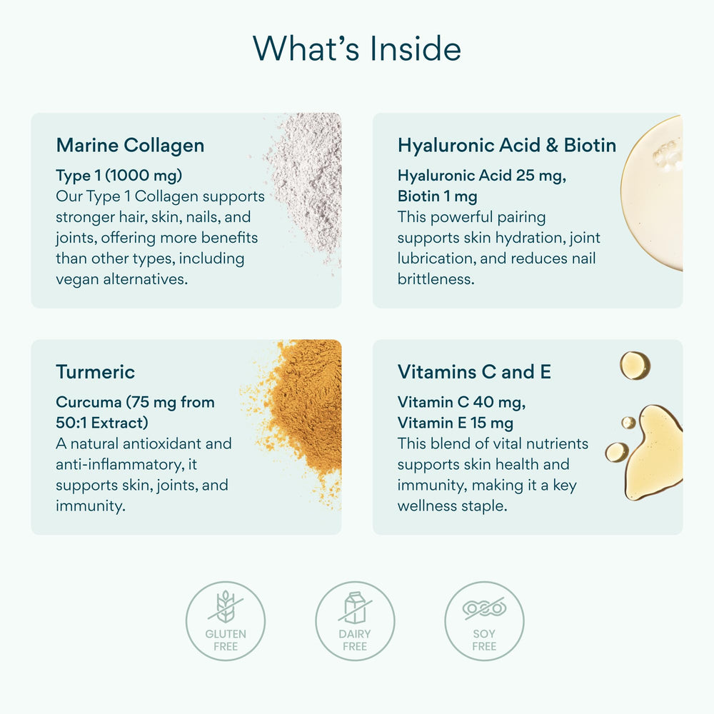 Bettervits Collagen Peptides Complex USA badge on packaging.