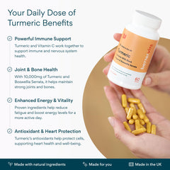Bettervits Turmeric capsules pack shot ready for daily use
