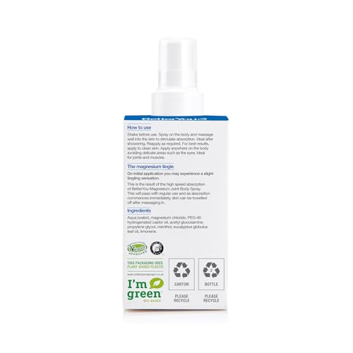 Close-up of the 3.38 oz BetterYou bottle product shot.