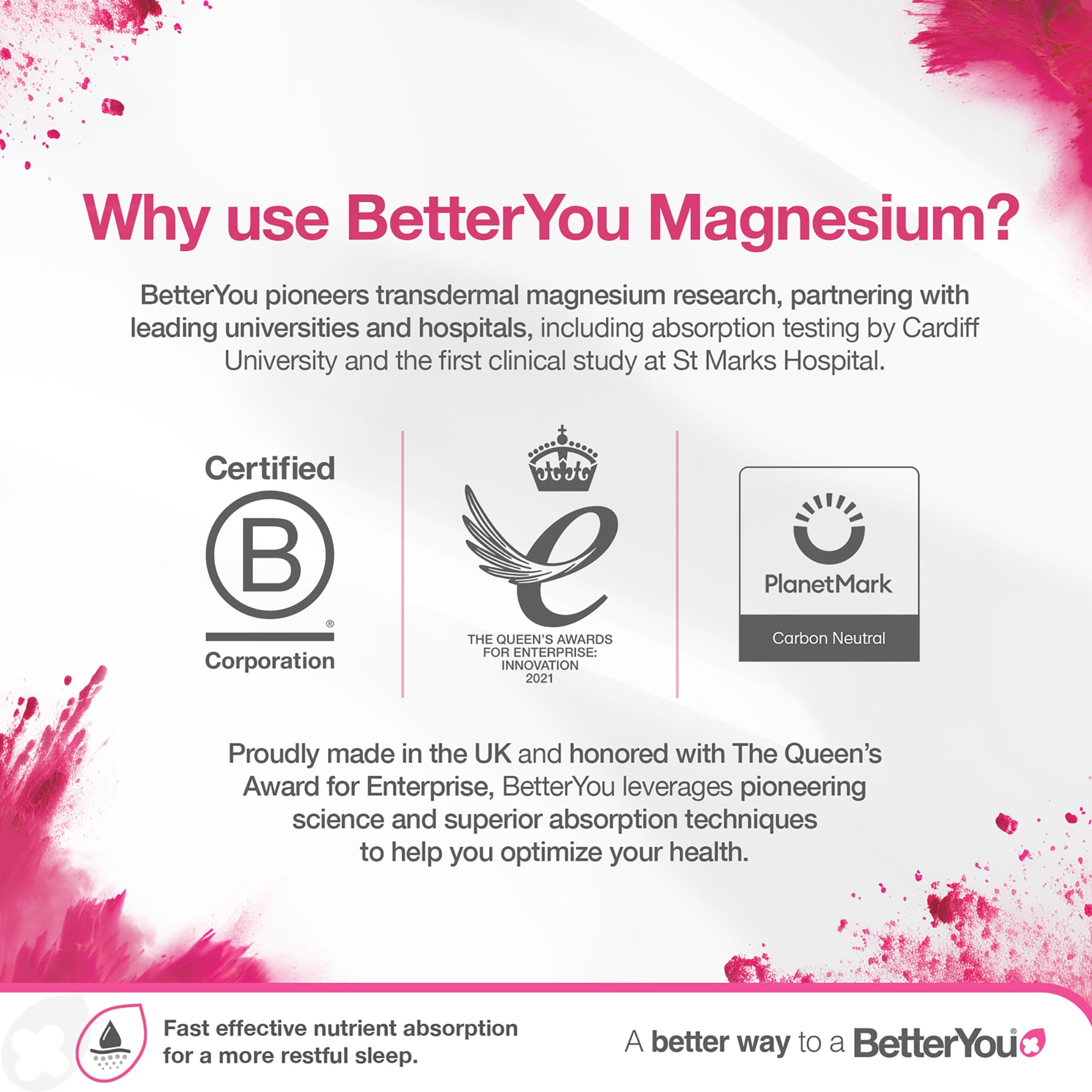 BetterYou carbon-negative plant packaging emphasizing eco-friendly packaging.