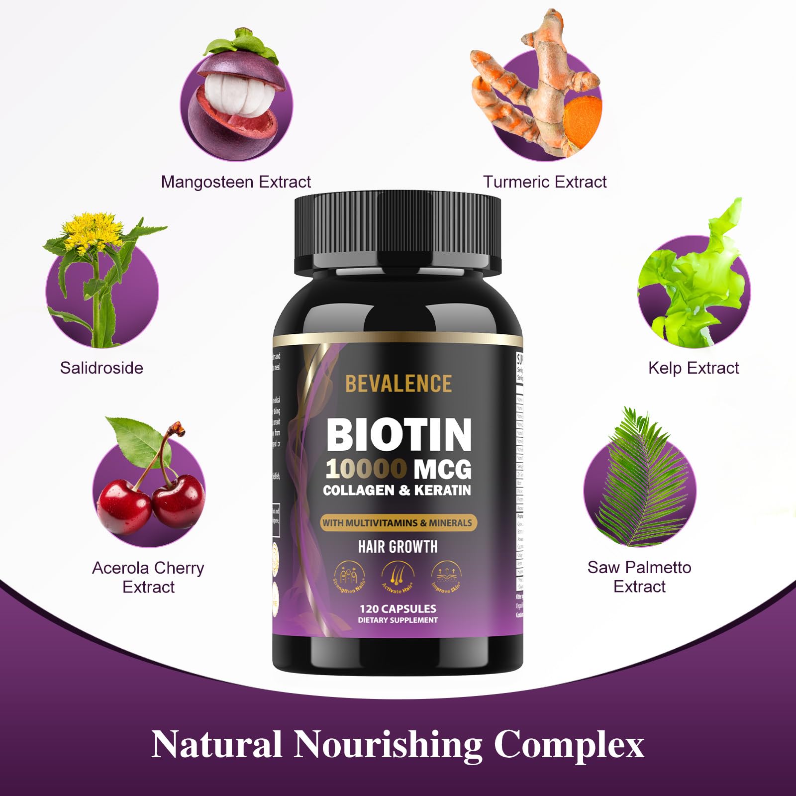 Bevalence plant-based formula label emphasizing clean ingredients