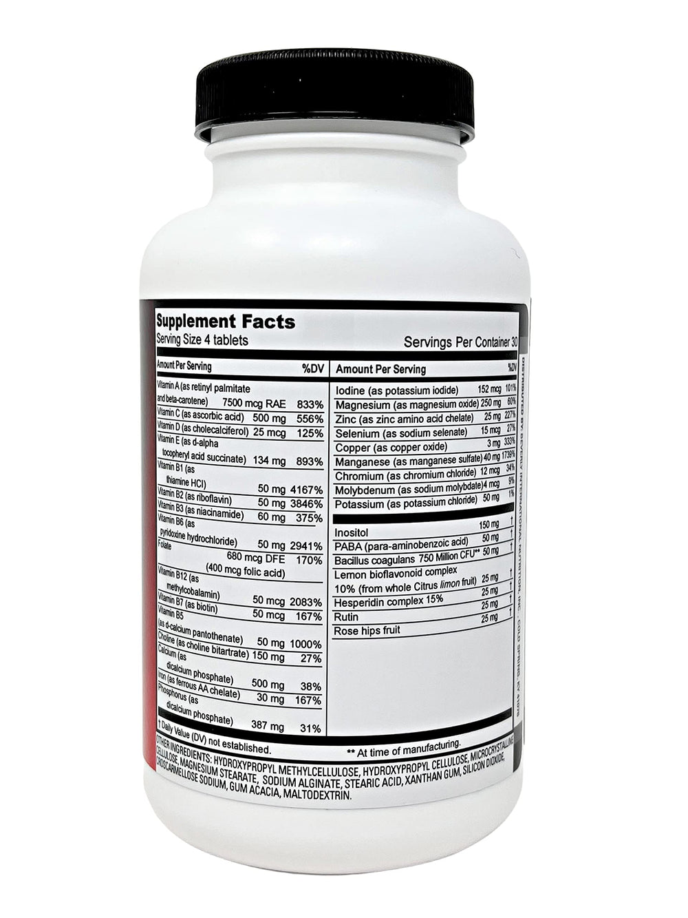 FitTabs tablets close-up highlighting smooth easy-to-swallow design