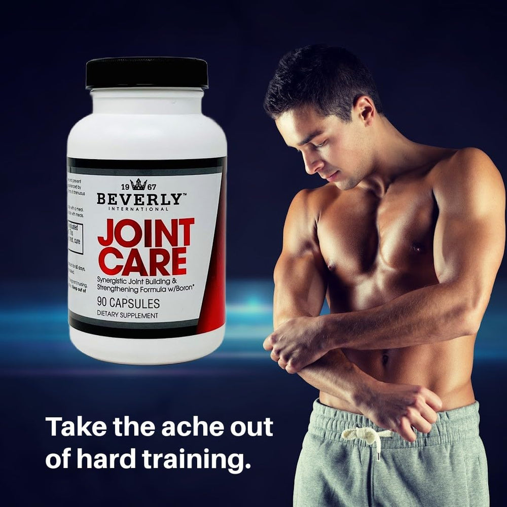 Athlete using Beverly International Joint Care during training for potential joint comfort