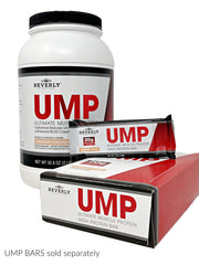 UMP protein powder scoop showing serving size for convenient meal replacement