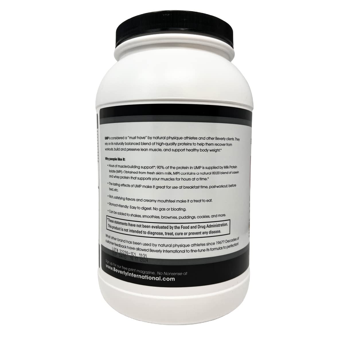 UMP Rocky Road meal replacement shake in a glass for a balanced meal.