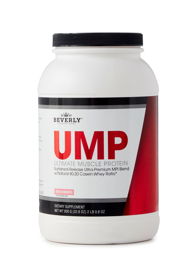 UMP Strawberry shake in a glass displaying a smooth, tasty beverage