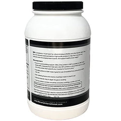 UMP Vanilla powder for post-workout shakes with quick mixability.