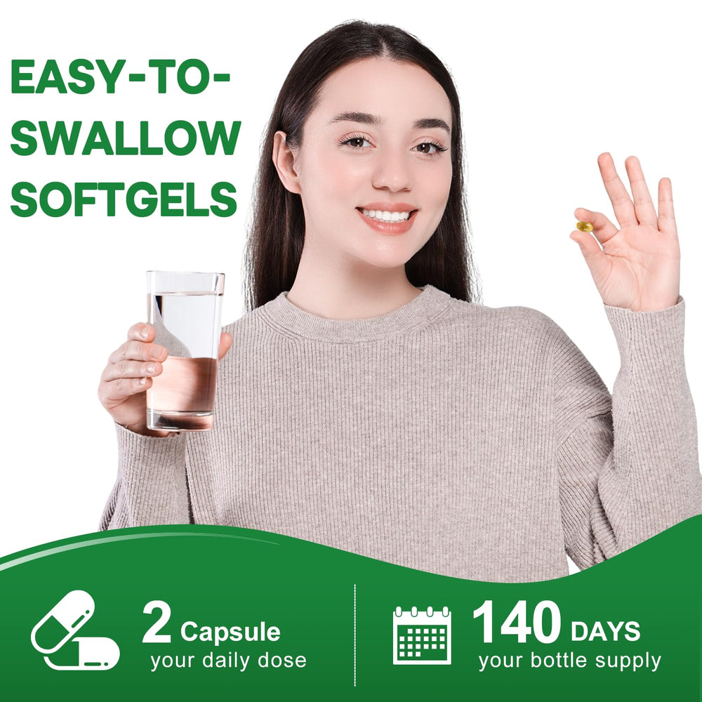 BEWORD daily-use routine image showing morning and night softgels for consistency.