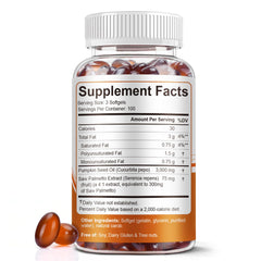 BEWORD pumpkin seed oil capsules close-up highlighting pure oil and wellness potential.