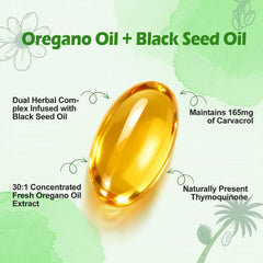 BEWORD softgels with enteric-coated capsules reducing oregano aftertaste for daily use.