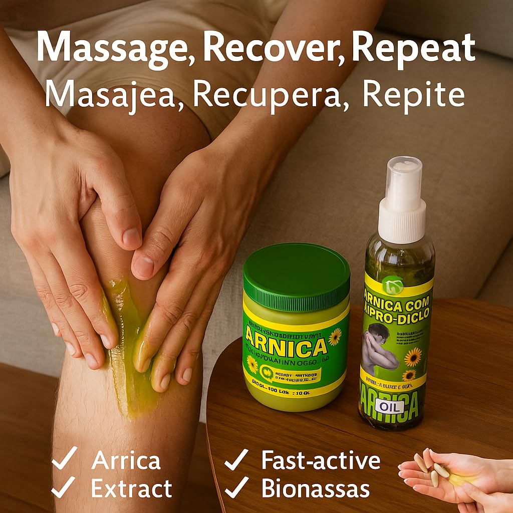 B-Experts Arnica Gel 4oz for quick drying and non greasy use.
