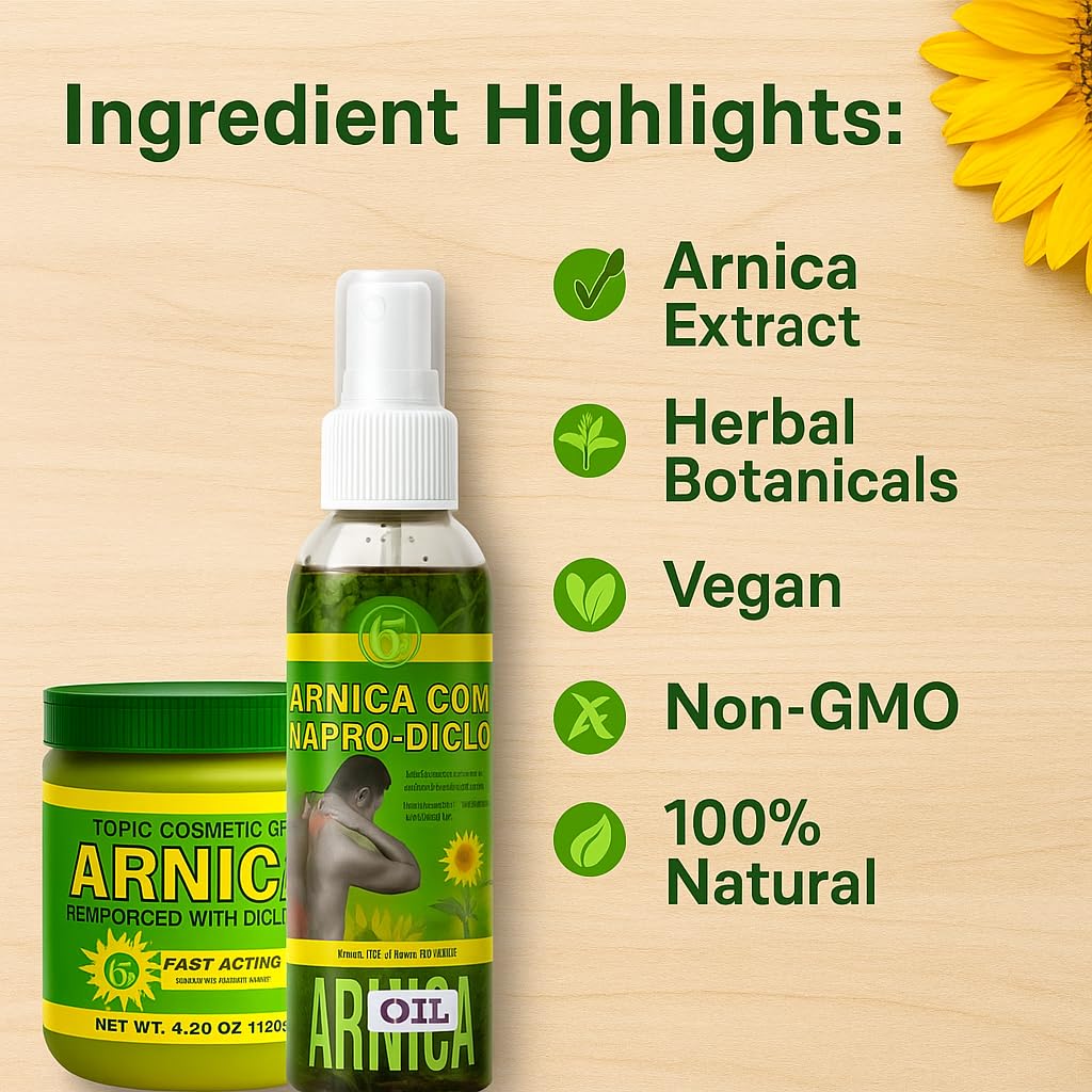 B-Experts Botanical Arnica Aroma adds a fresh herbal scent during massage.