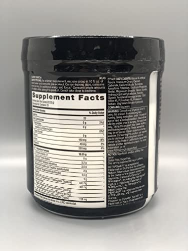 BEYOND RAW LIT Advanced pre-workout lemon ice scoop-dispense for precise dosing before workouts