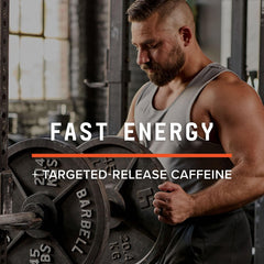 BEYOND RAW LIT AF powder-mix in glass creates quick, smooth pre-workout energy