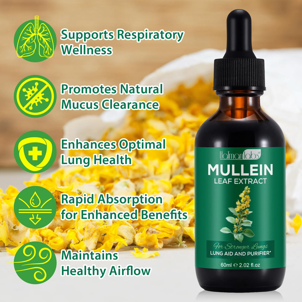 Beyxdu Mullein Leaf Extract drops, easy dosing for daily use