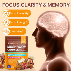 Beyxdu Reishi-Cordyceps gummies pack with energy balance and resilience