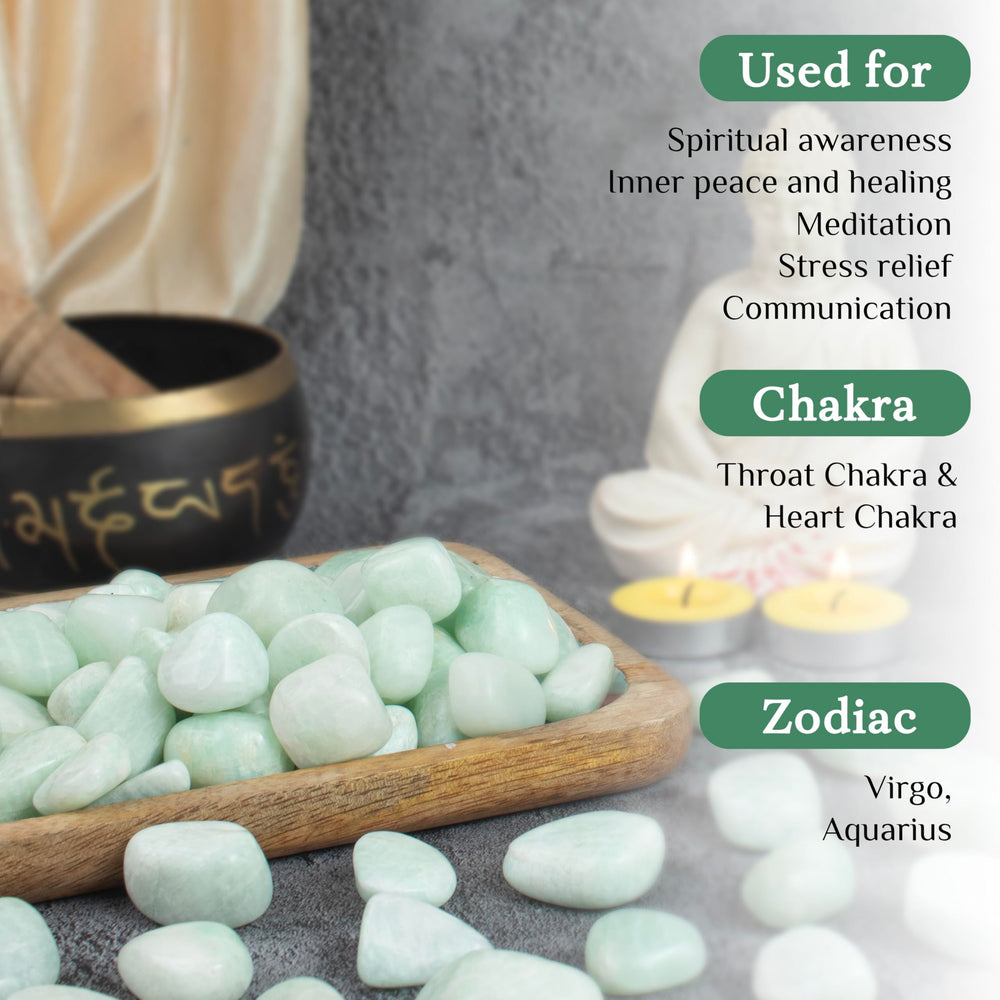 BEZAVO Amazonite bulk stones suitable for cabbing, lapidary, and wire-wrapped pendants.