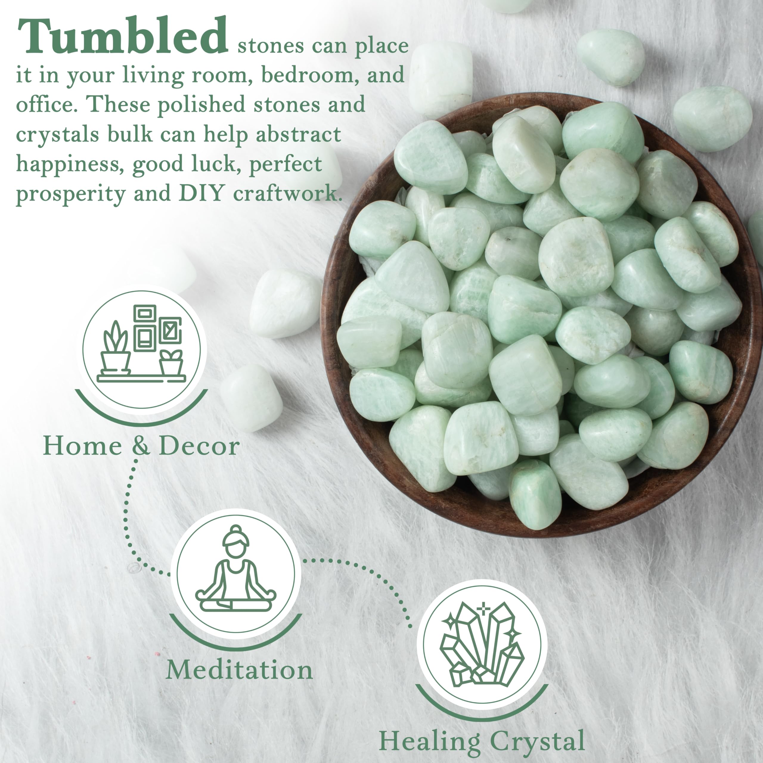 BEZAVO Amazonite stones closeup showing natural color variations for jewelry making.