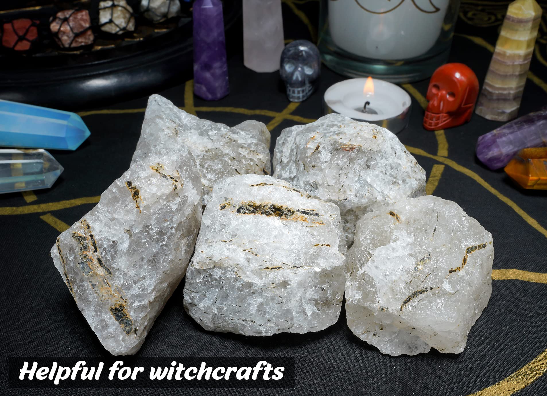 BEZAVO Black Rutile rough stones for jewelry making and wire wrapping projects.