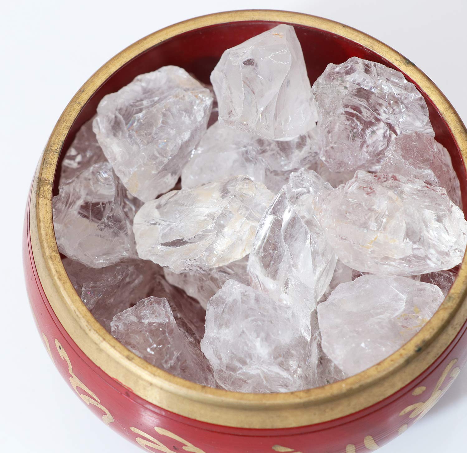BEZAVO home decor rough quartz for shelves and altar displays.