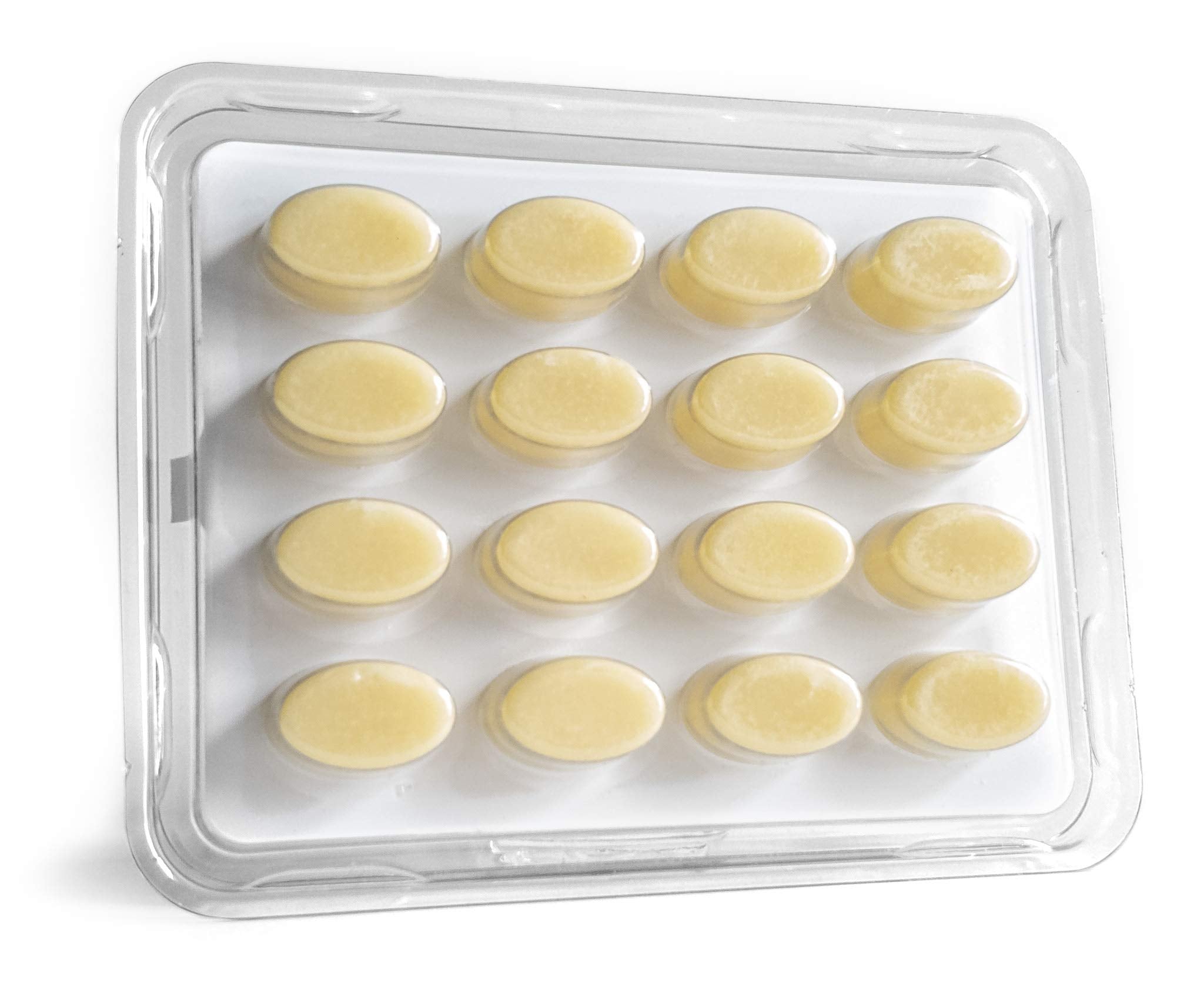 Bezwecken E.P. Ovals stored in freezer for solidification and storage