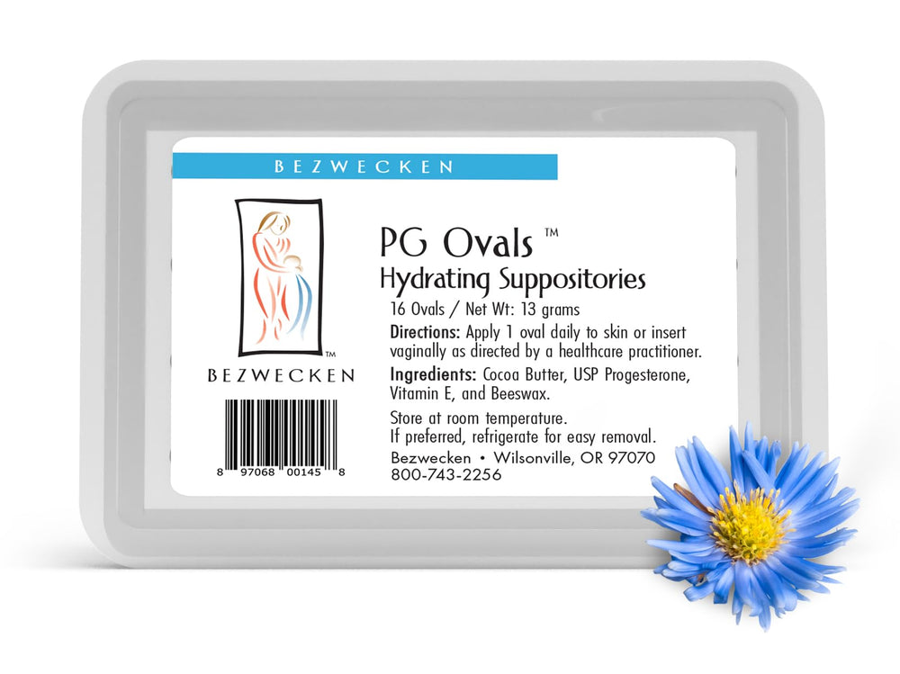 Bezwecken PG Ovals packaging showing a discreet product presentation.